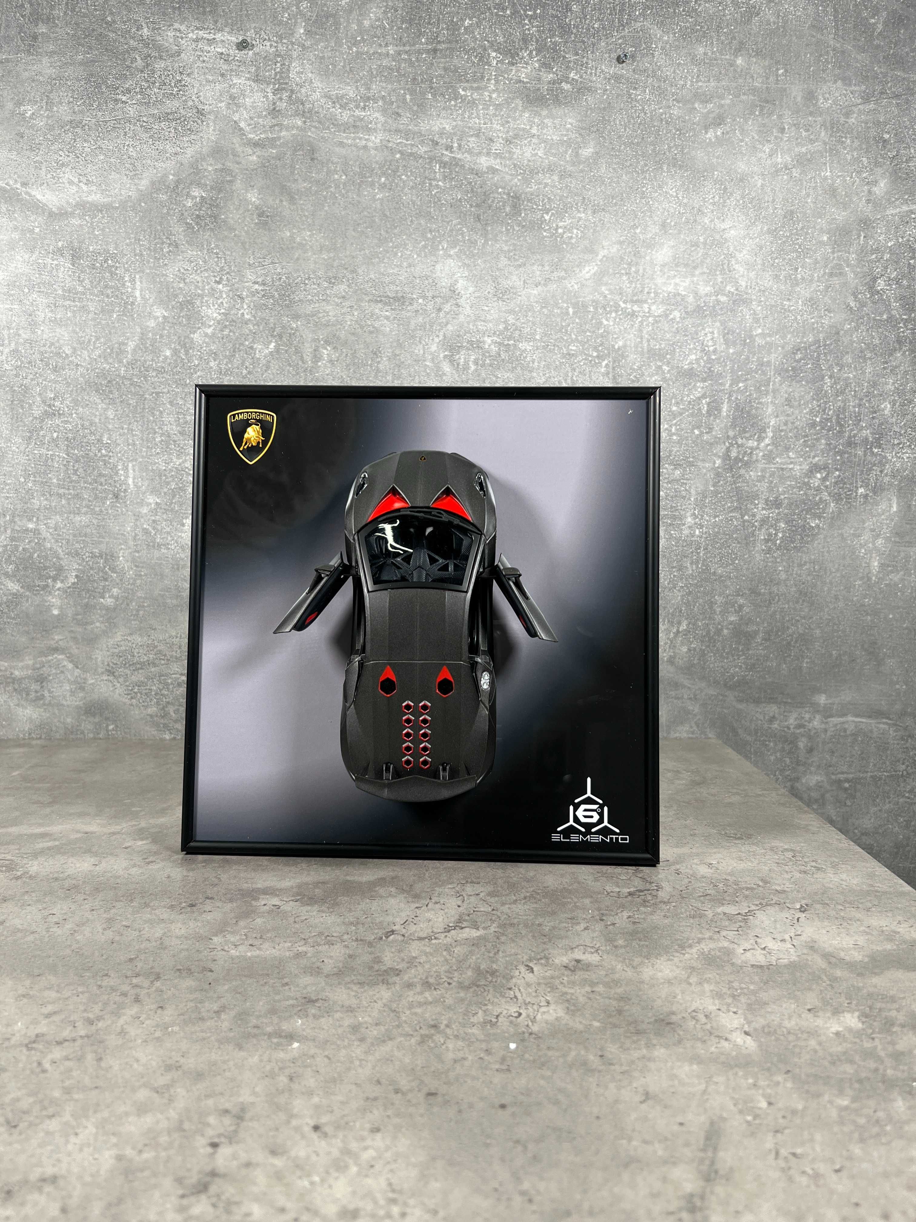 Рамка на подарунок з Bburago Lamborghini Sesto Elemento Маштаб 1:24