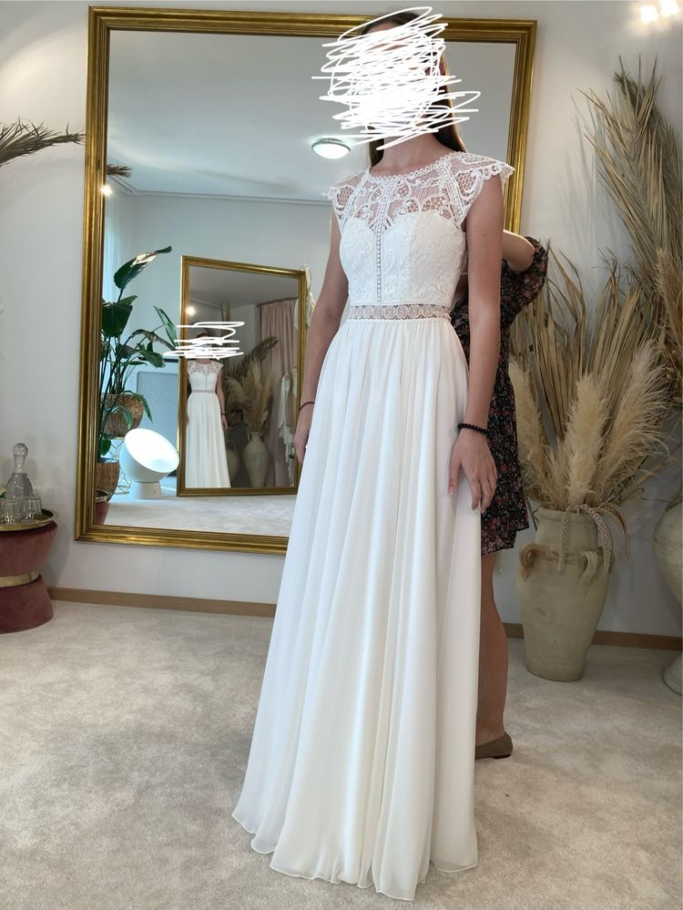 Suknia ślubna Dama Couture 36/S boho