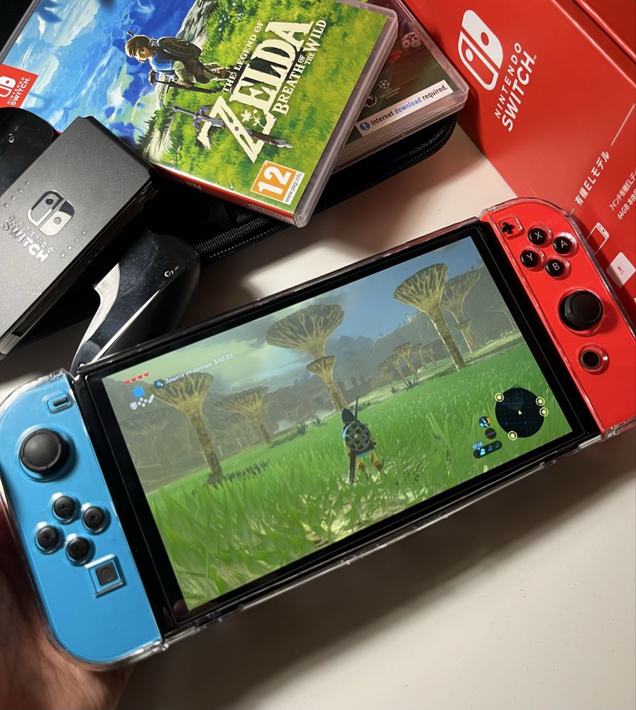 NINTENDO switch OLED jak nowa