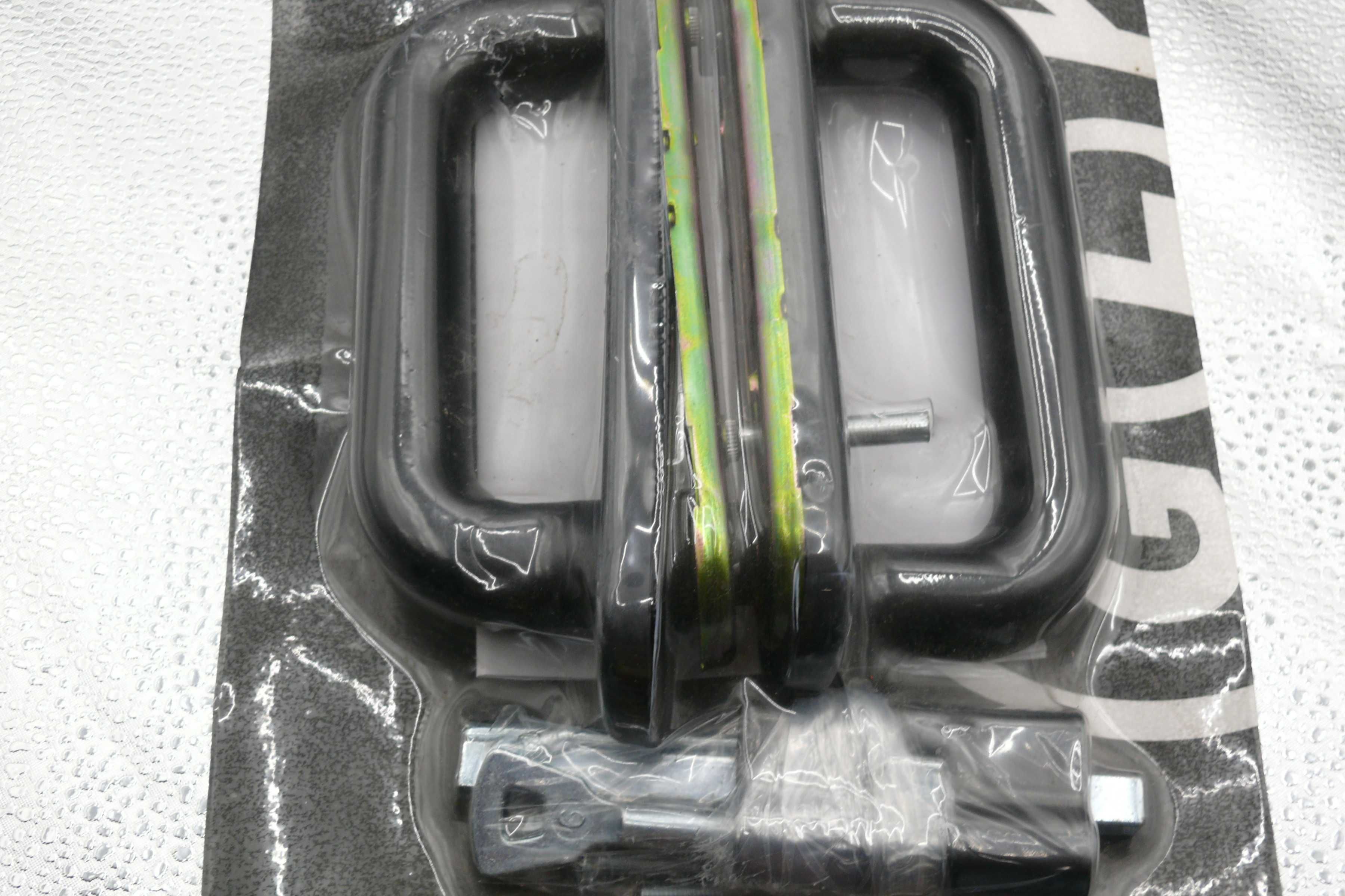 Par de puxadores de porta corta fogo – Preto