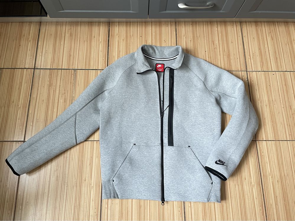 Толстовка зипка реглан кофта найк nike теч флис tech fleece