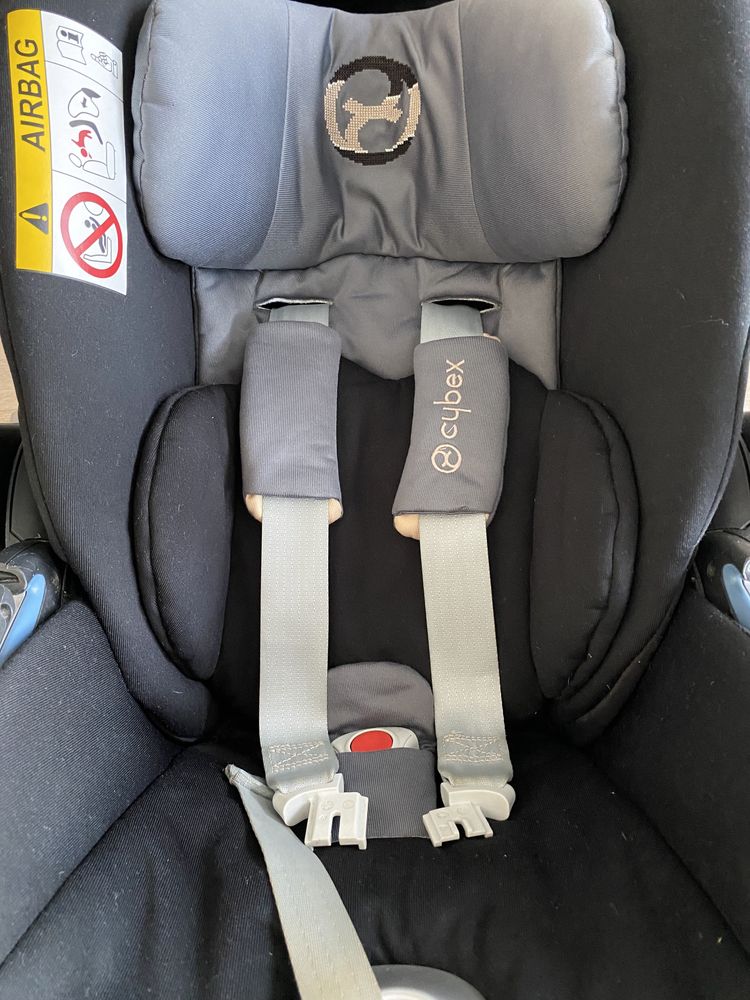 Nosidełko cybex cloud q platinum plus baza