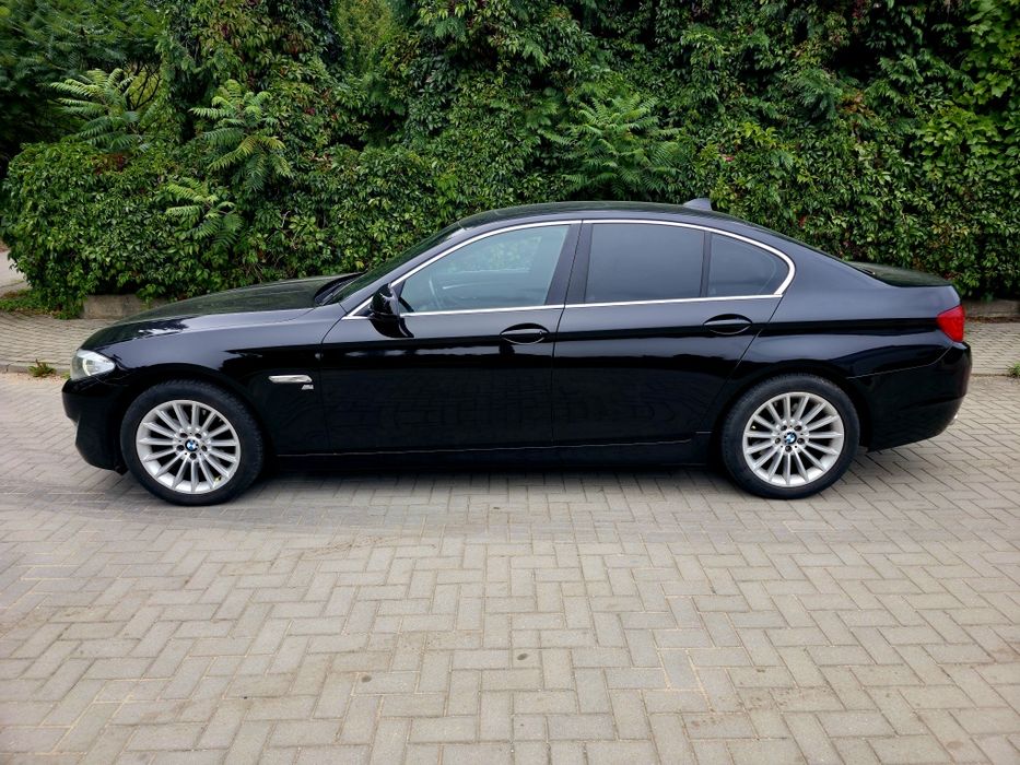 ***Rezerwacja***BMW 520d F10 Sedan Automat Czarna Serwis