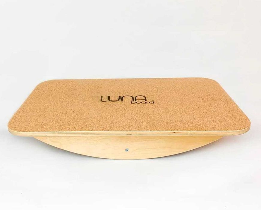 Równoważnia belgau drewniana  + korek | Deska do balansowania