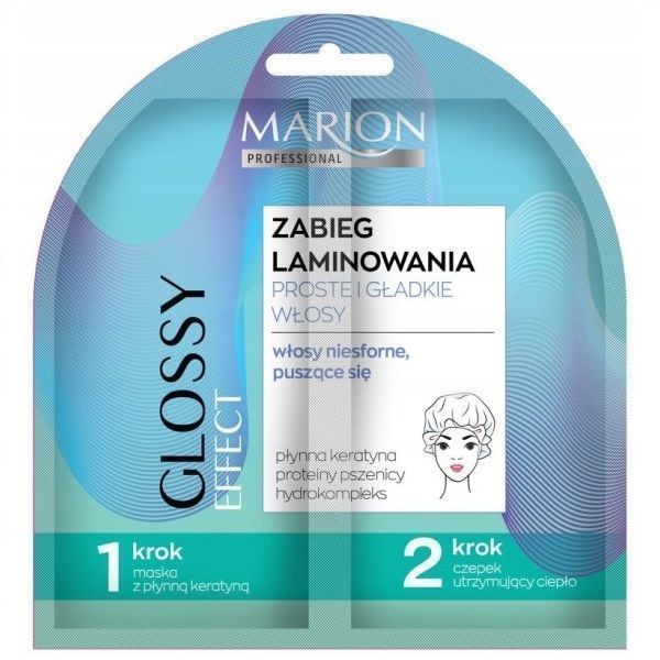 Marion Professional Glossy Effect 20ml - Zabieg Laminowania Włosów