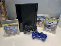 Konsola PlayStation 3 500GB PS3 + 2x Pad + 3 Gry