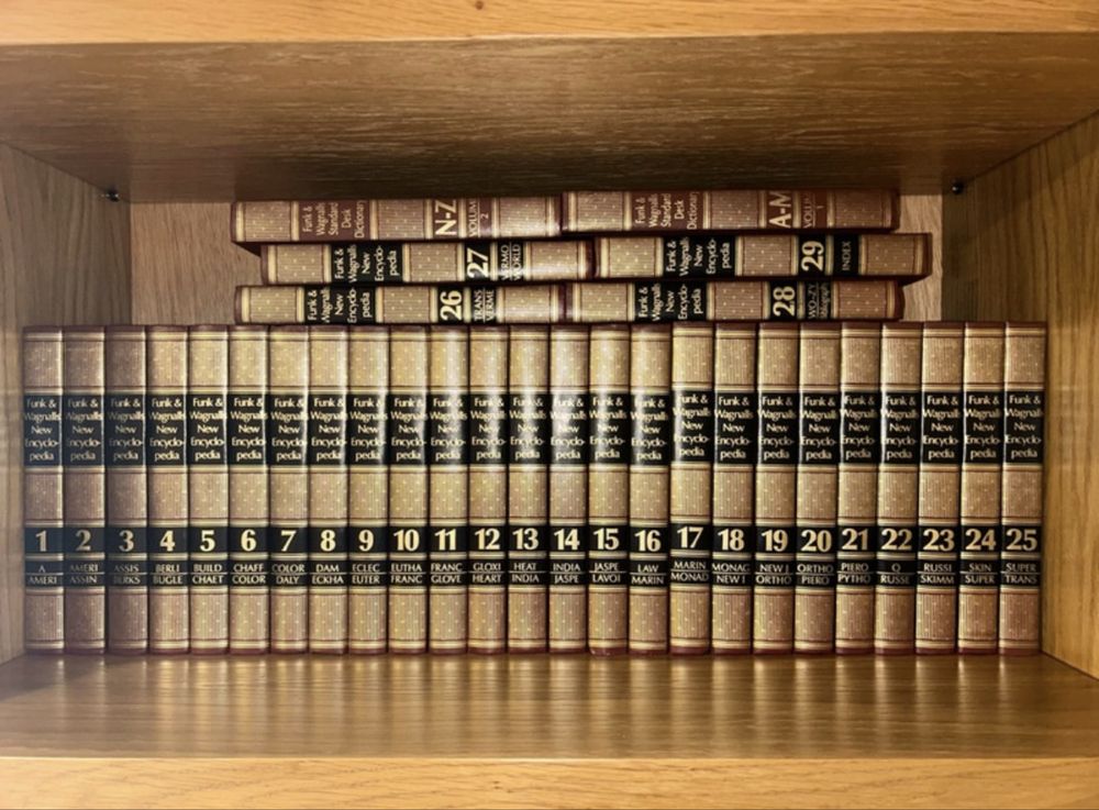 Funk & Wagnalls New Encyclopedia and Standard Desk Dictionary
