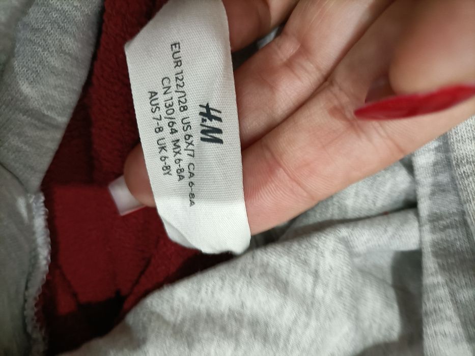 Bluza chłopięca z kapturem 122/128
