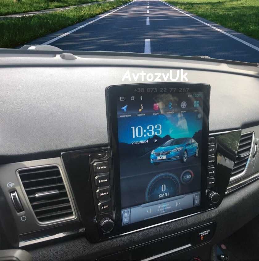 Магнитола CERATO Kia NIRO GPS Кіа K3 К3 Forte Дисплей CarPlay Android