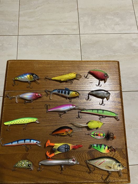Воблери/блешні різні (нові/б.у)