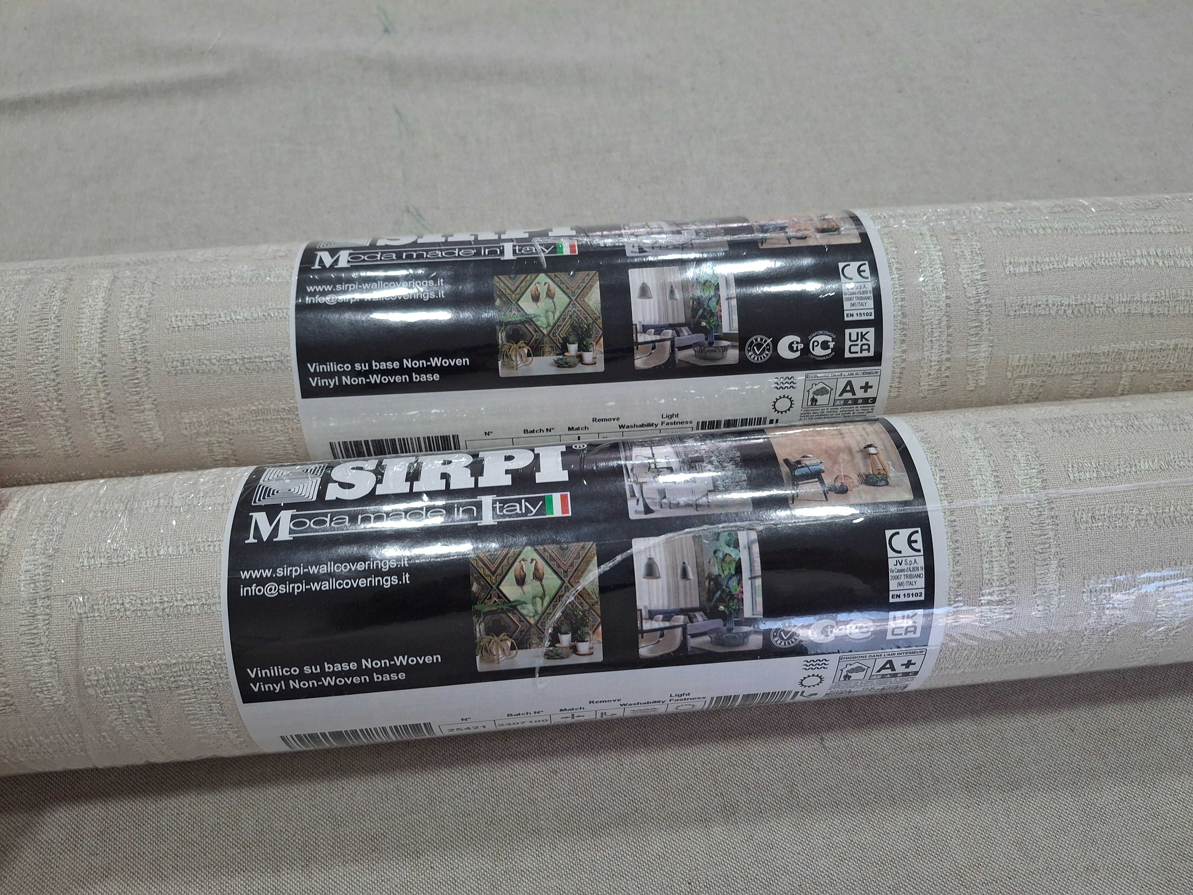 2 rolos de papel de parede aldecco