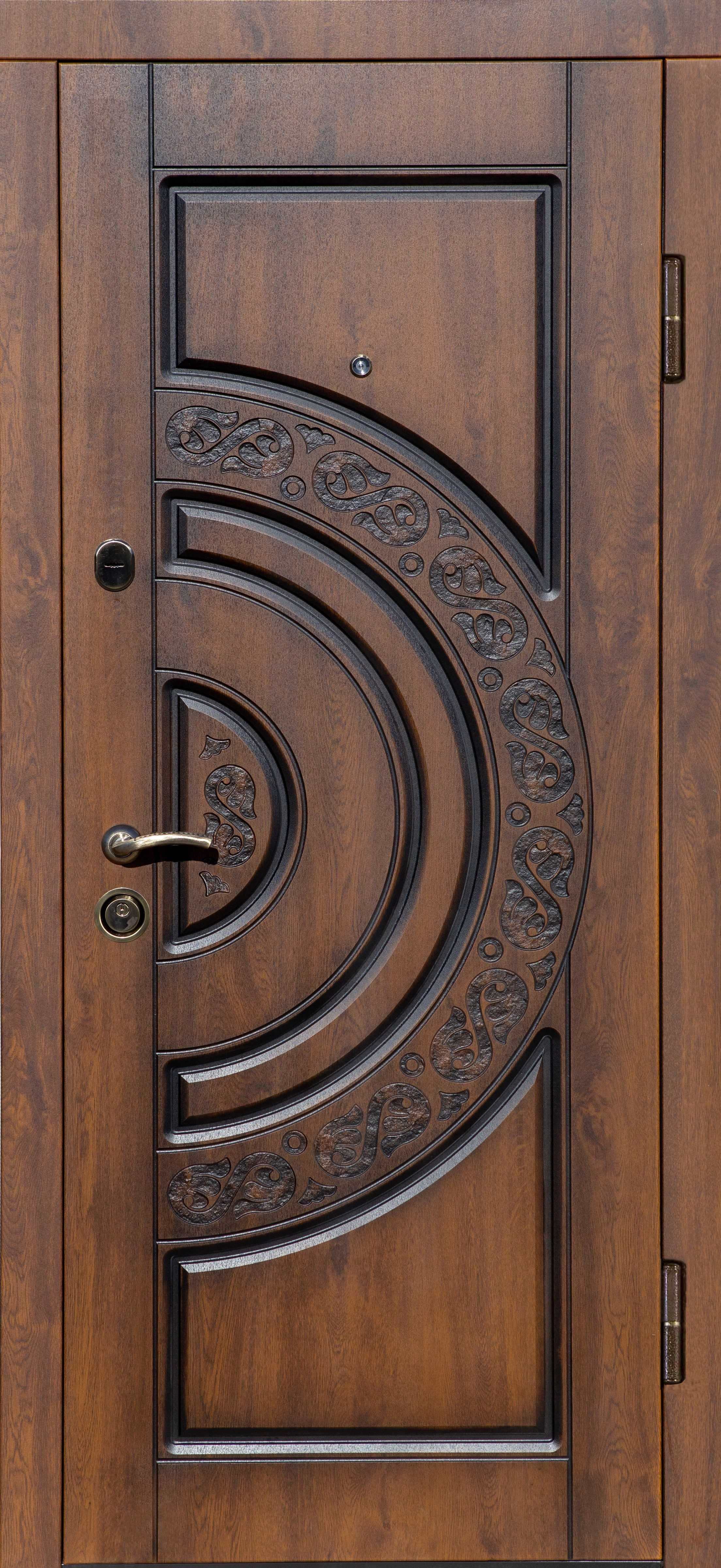 Двері В НАЯВНОСТІ ПB-82 V Дyб тeмний Vinorit (Пaтинa), 960 праві