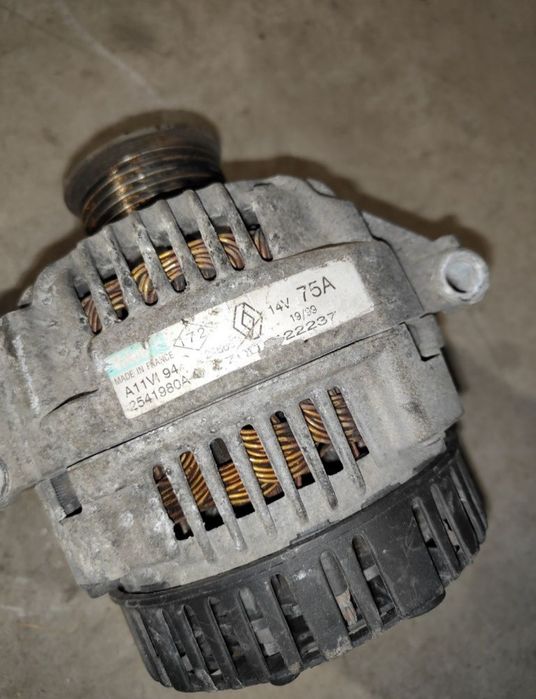 Renault Clio 2 II 1.4 16V alternator 75A 1 i inne