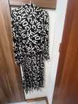 Wyjsciowa sukienka z wiskozy, marka premium - Uterque, r. M/L, wloz.2x