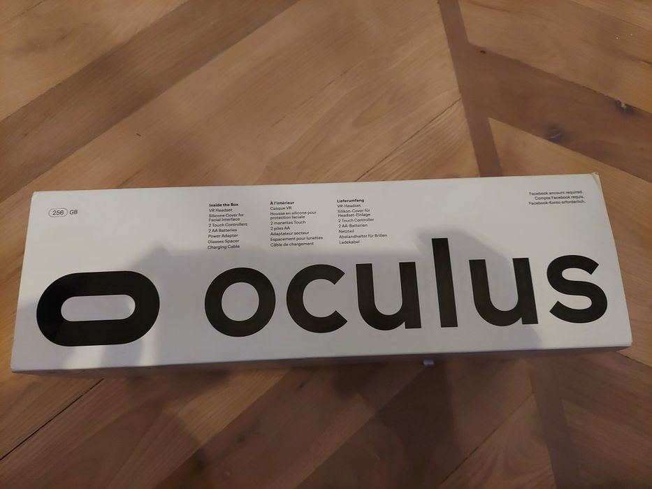 Gogle vr oculus quest 2 256gb