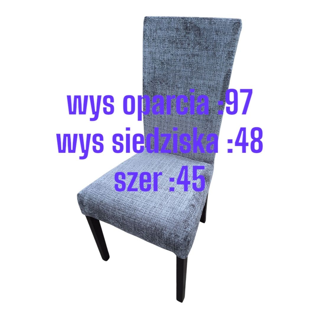 Stół 90x160/200 + 6 krzeseł, fornir ,kolor do wyboru, dostawa cała PL