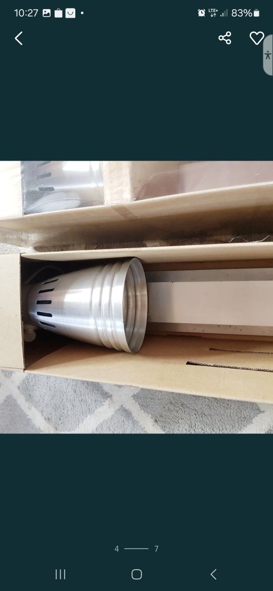 Lampa 3 punktowa aluminiowa na szynie marki Kramare
