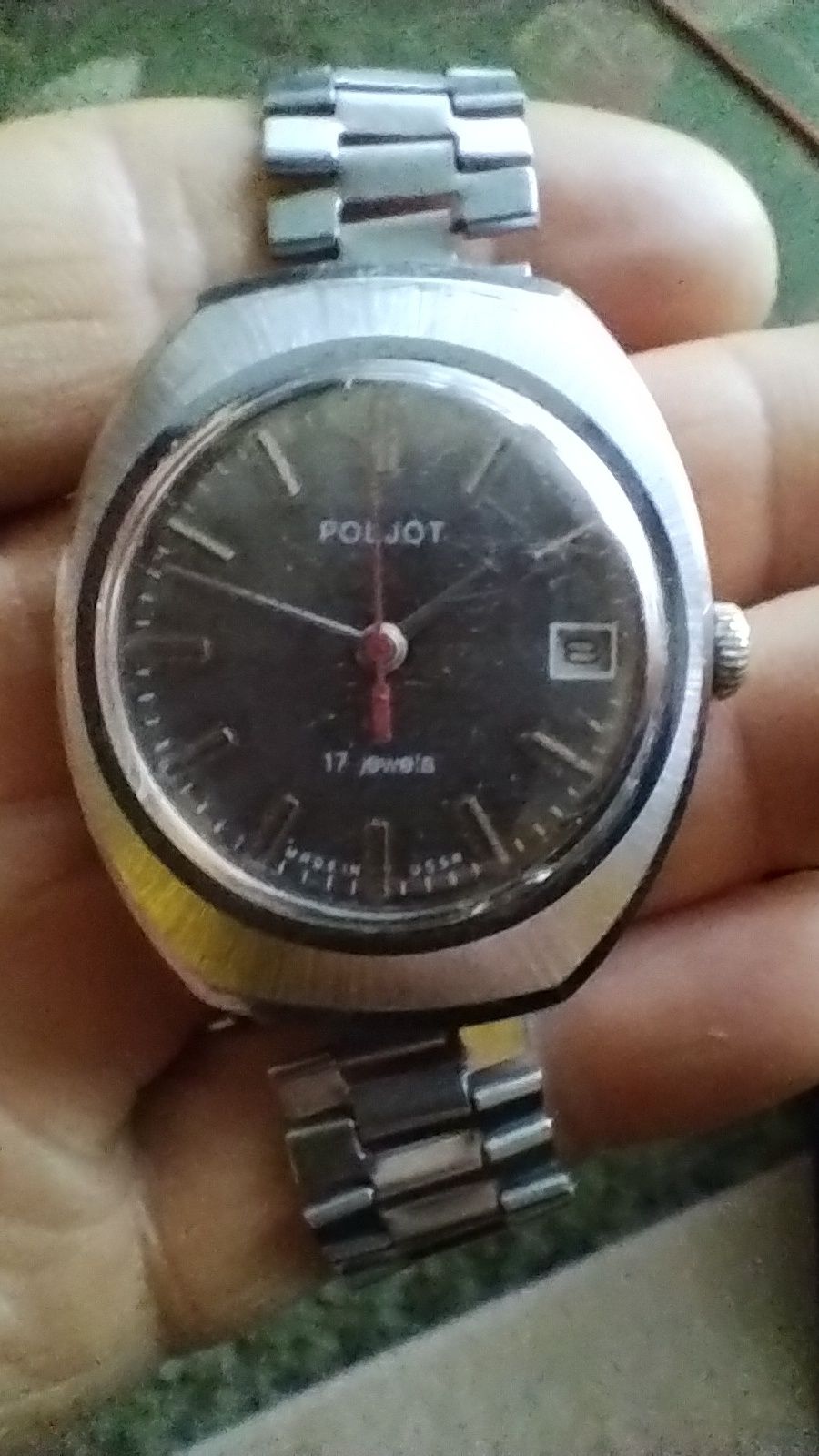 Zegarek mechaniczny Poljot z datownikiem