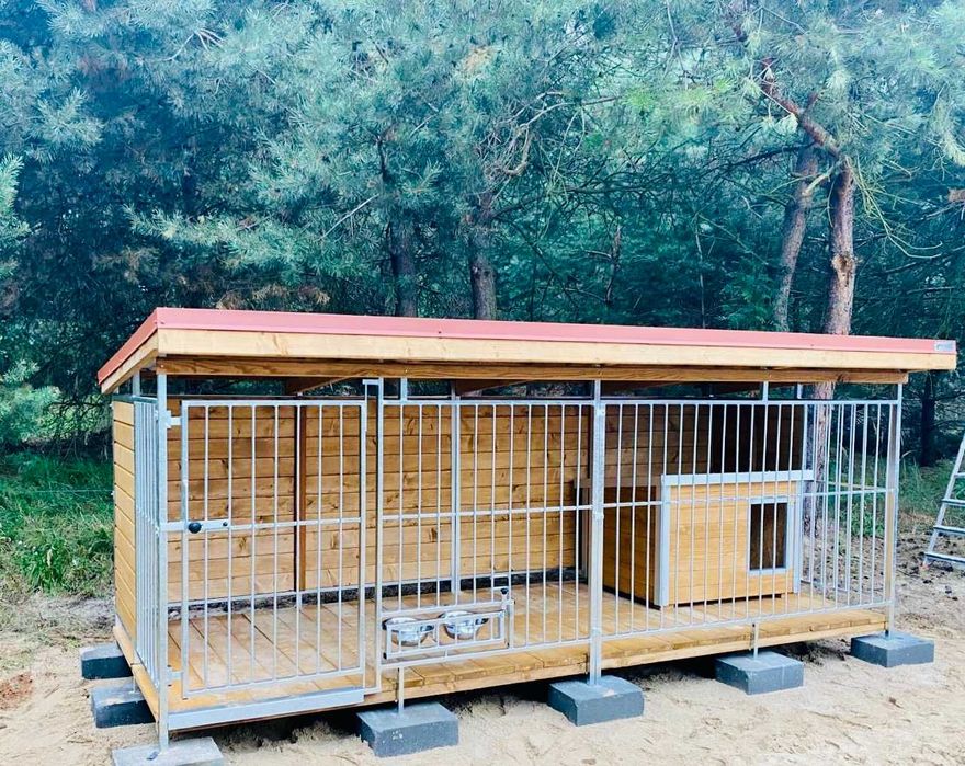 Kojec dla psa pojedynczy 3 x 1,5 m (linia L)