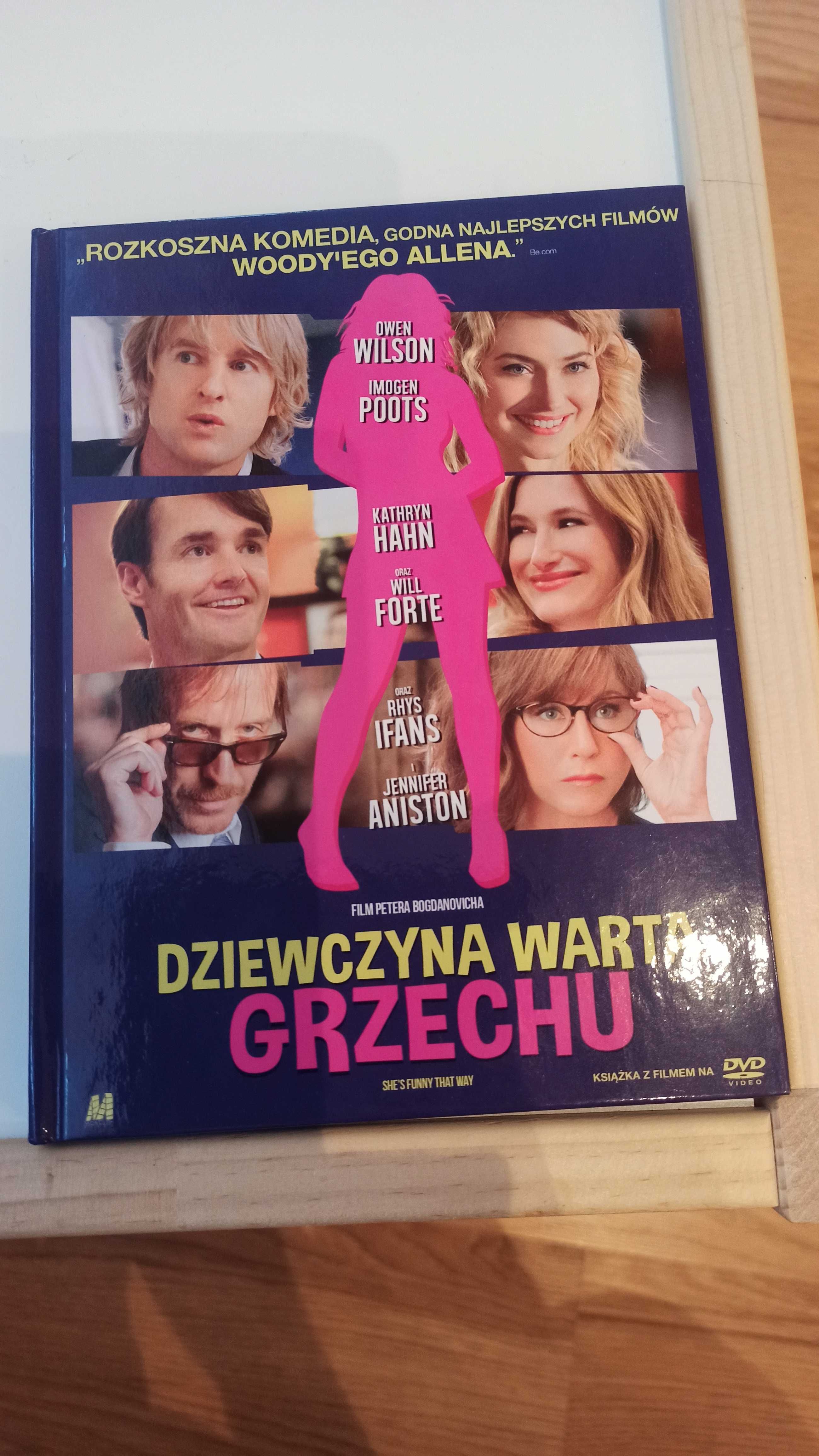 Dziewczyna warta grzechu Film DVD  + ksiażka