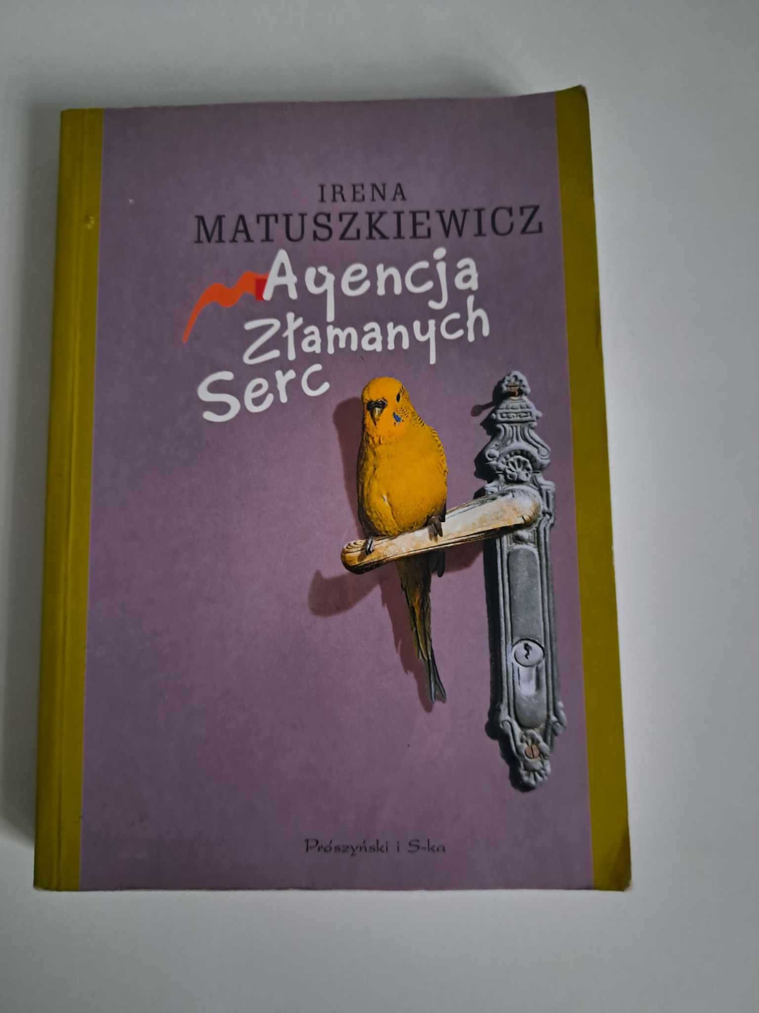 Agencja złamanych serc Irena Matuszkiewicz Literatura obyczajowa