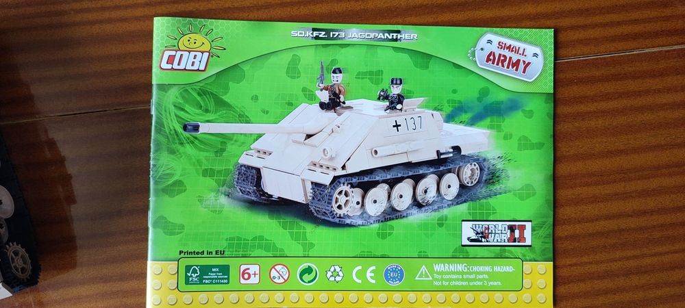 COBI 2473 SD.KFZ. 173 JAGDPANTHER Niekompletny