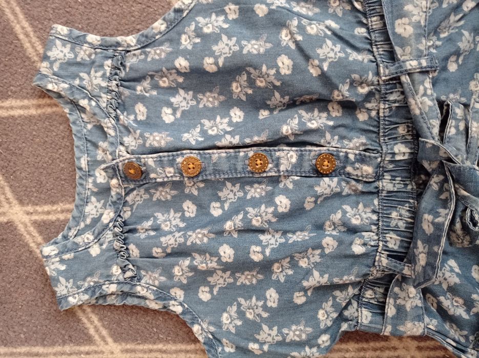 Nowy kombinezon letni dla dziewczynki w rozmiarze 92