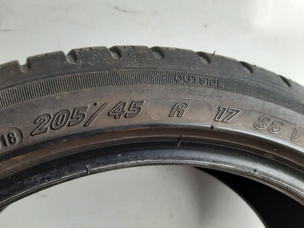 Opony letnie 205/45R17 Michelin montaż w cenie