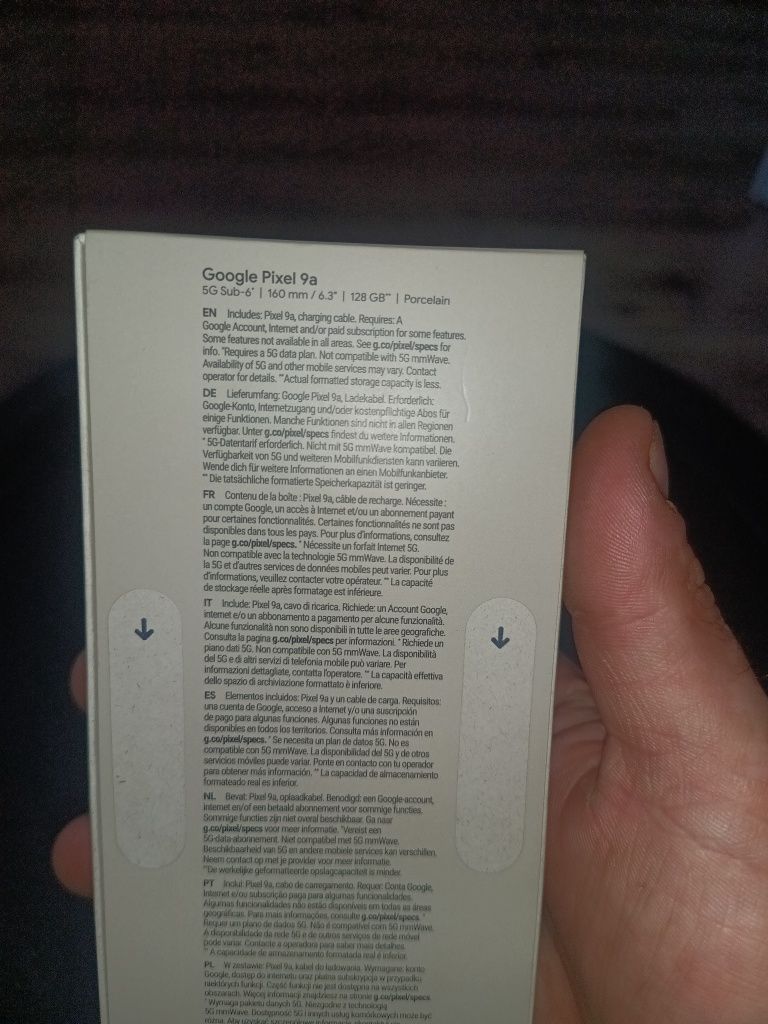 Telefon Google Pixel 9a 5G 8/128GB Porcelain