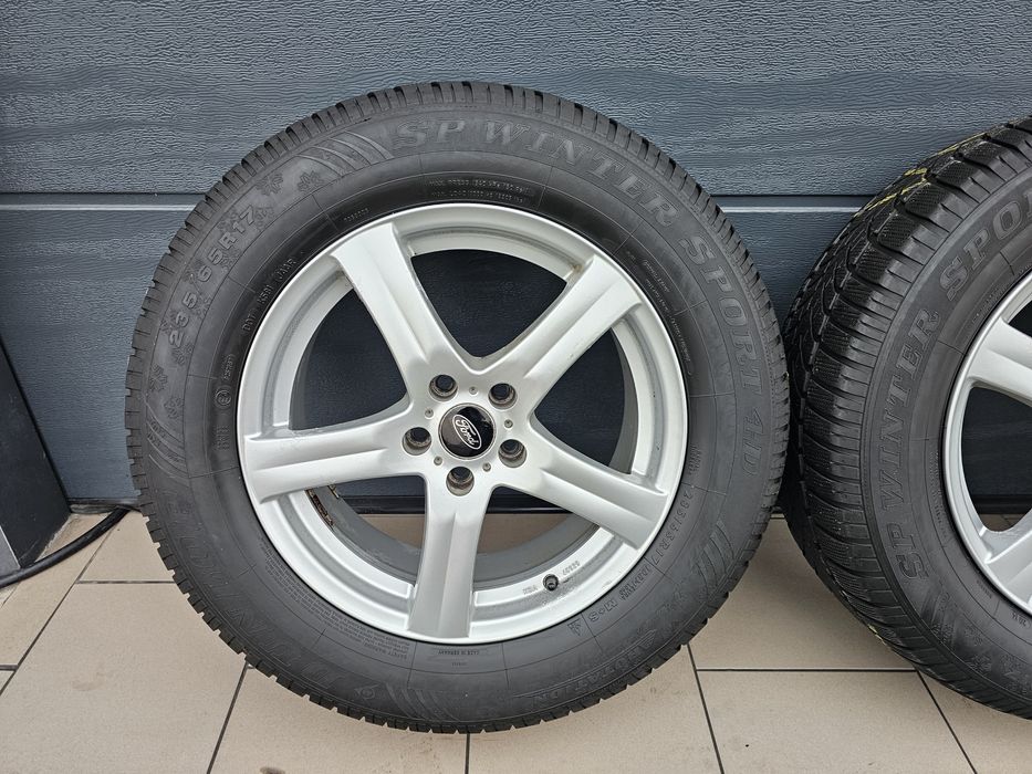 Alufelgi Ford 17" 5x108 C-Max S-Max Focus Mondeo Kuga z Oponami
