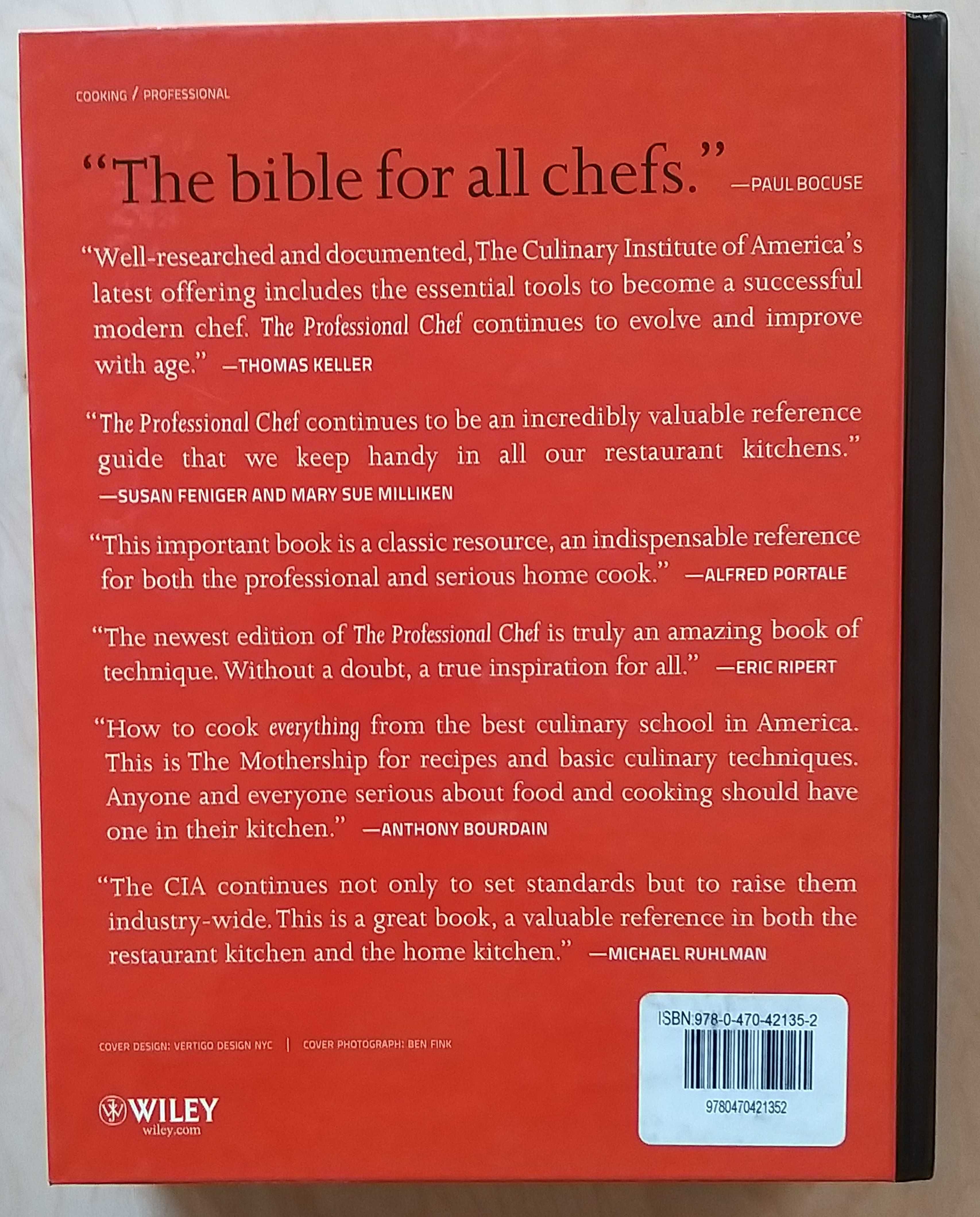 Książka: The Professional Chef,  Twarda oprawa