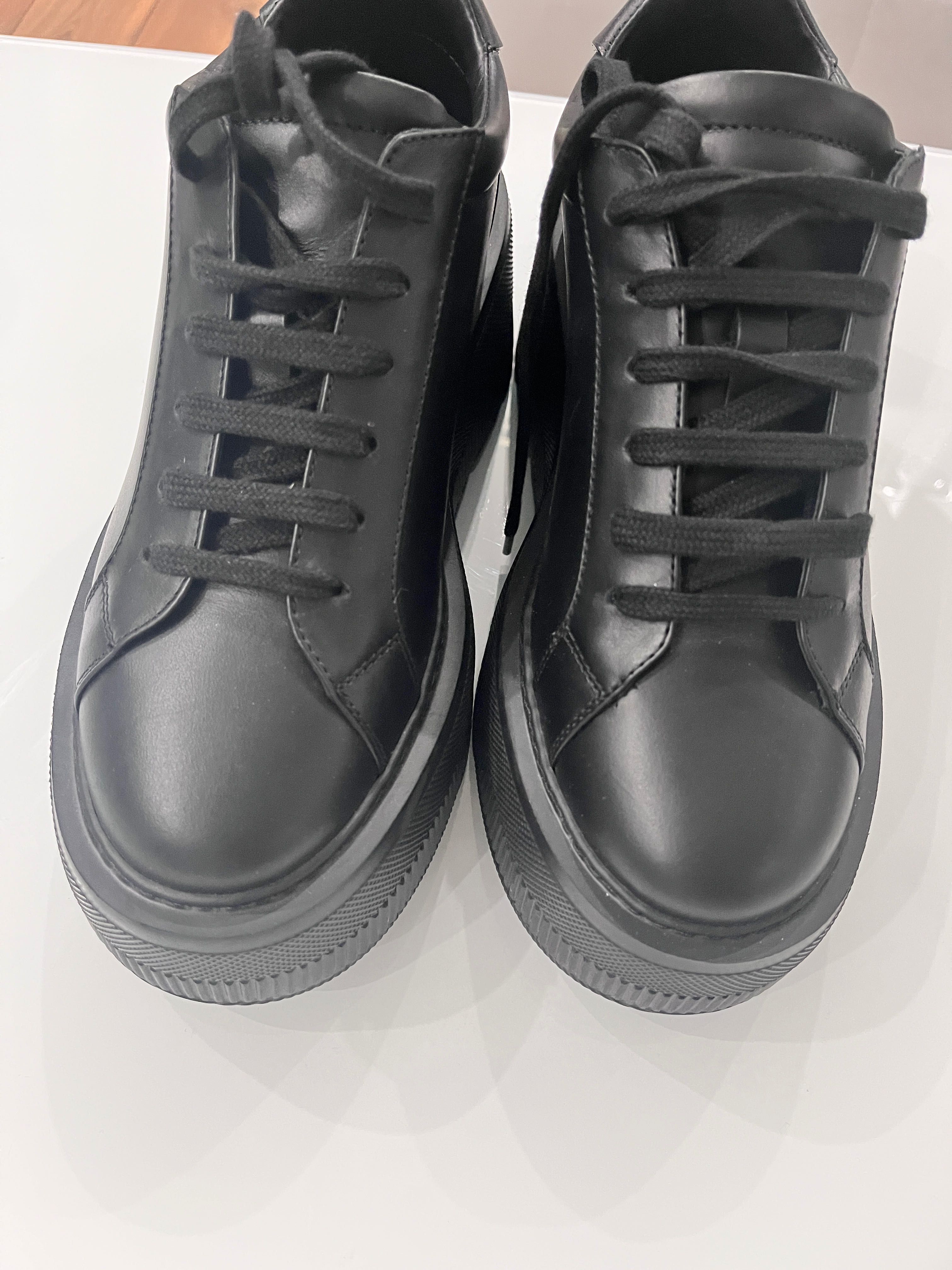 Casadei snakersy czarne