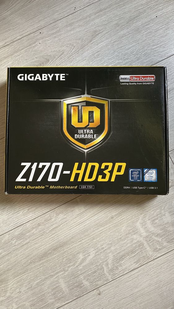 Intel i5-6600K + GIGABYTE GA-Z170-HD3P