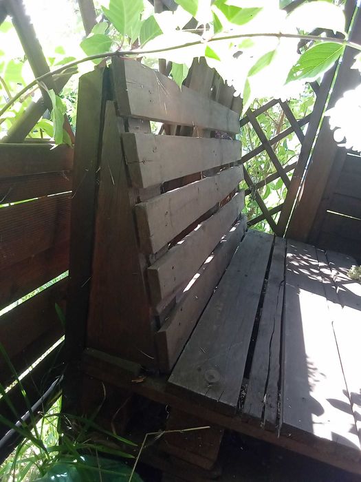 Meble ogrodowe z palet