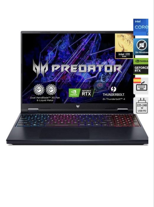 Portatil Acer predator