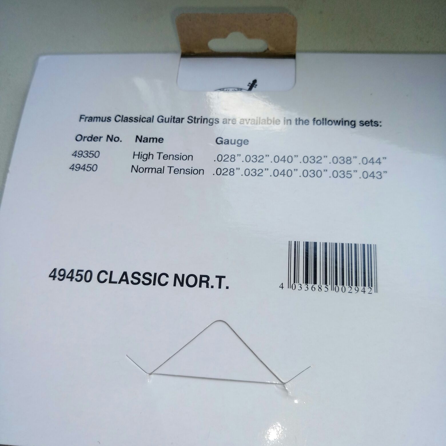 Framus 49450 Classic Guitar Normal Tension