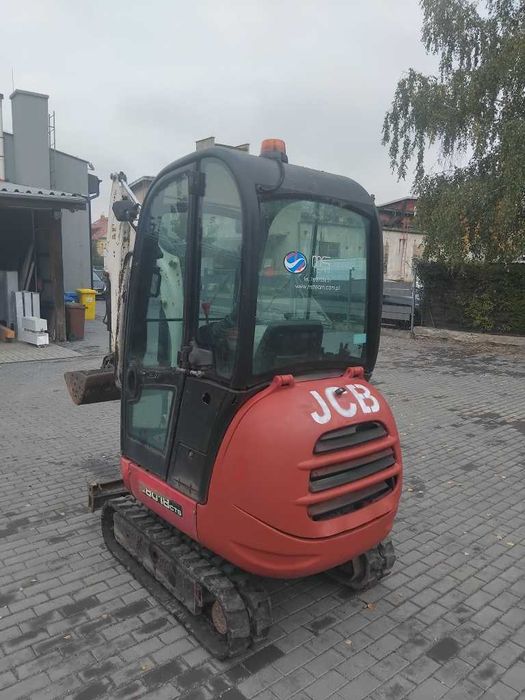 Na sprzedaż: Mini-koparka JCB 8018 z Lawetą Niewiadów B3500