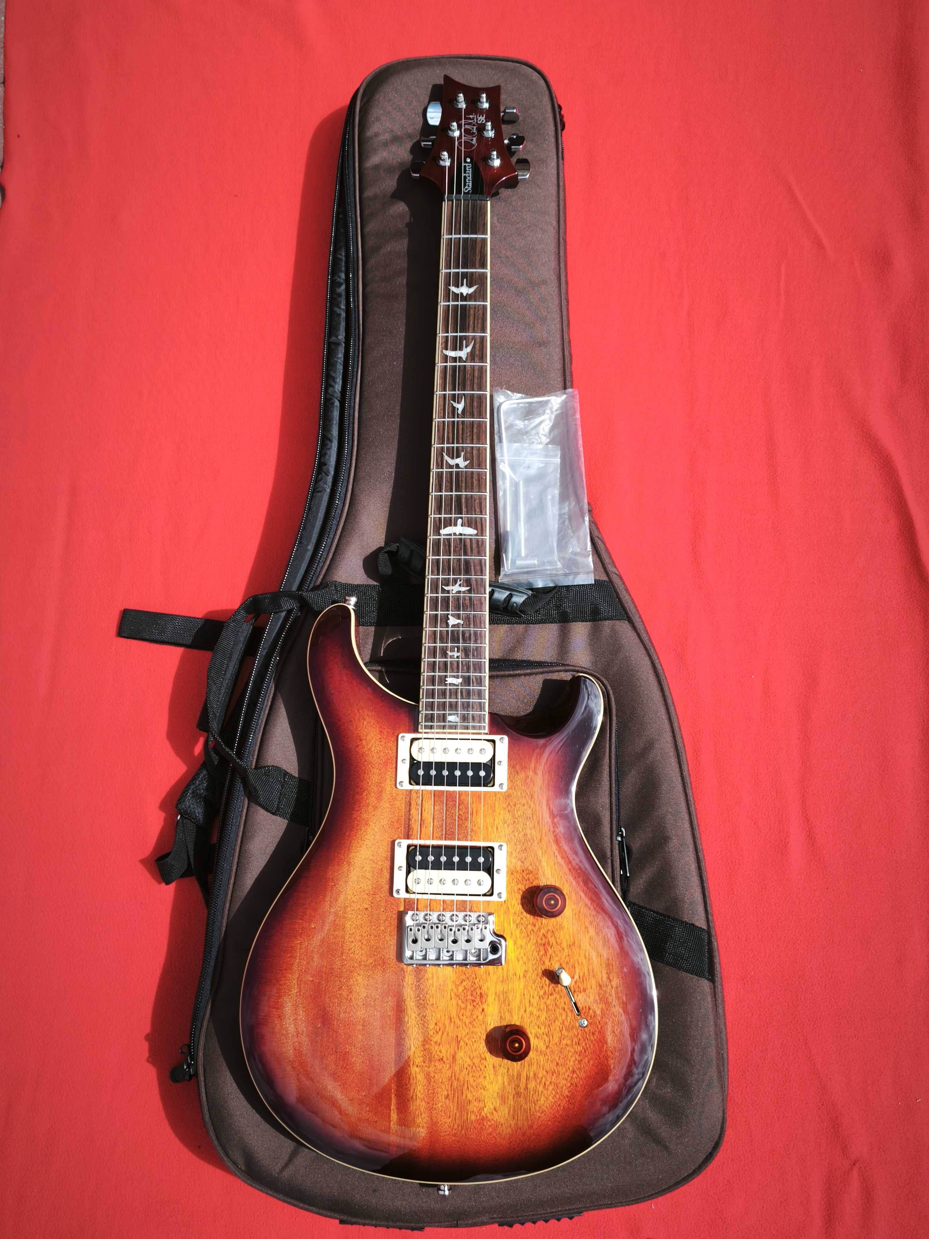 Gitara PRS Standard SE po serwisie plus sztywny pokrowiec