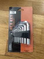 Imbusy komplet metalowe