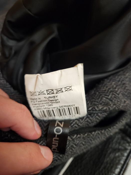 Мужская кожаная куртка Karl Lagerfeld  оригинал