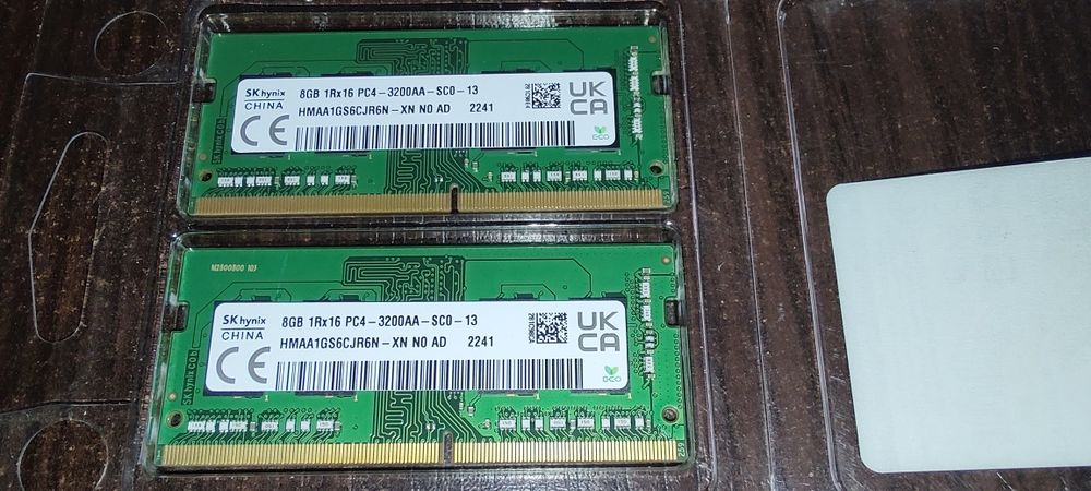 Pamięci DDR4 so-dimm 2x8GB (16GB)SK Hynix 3200