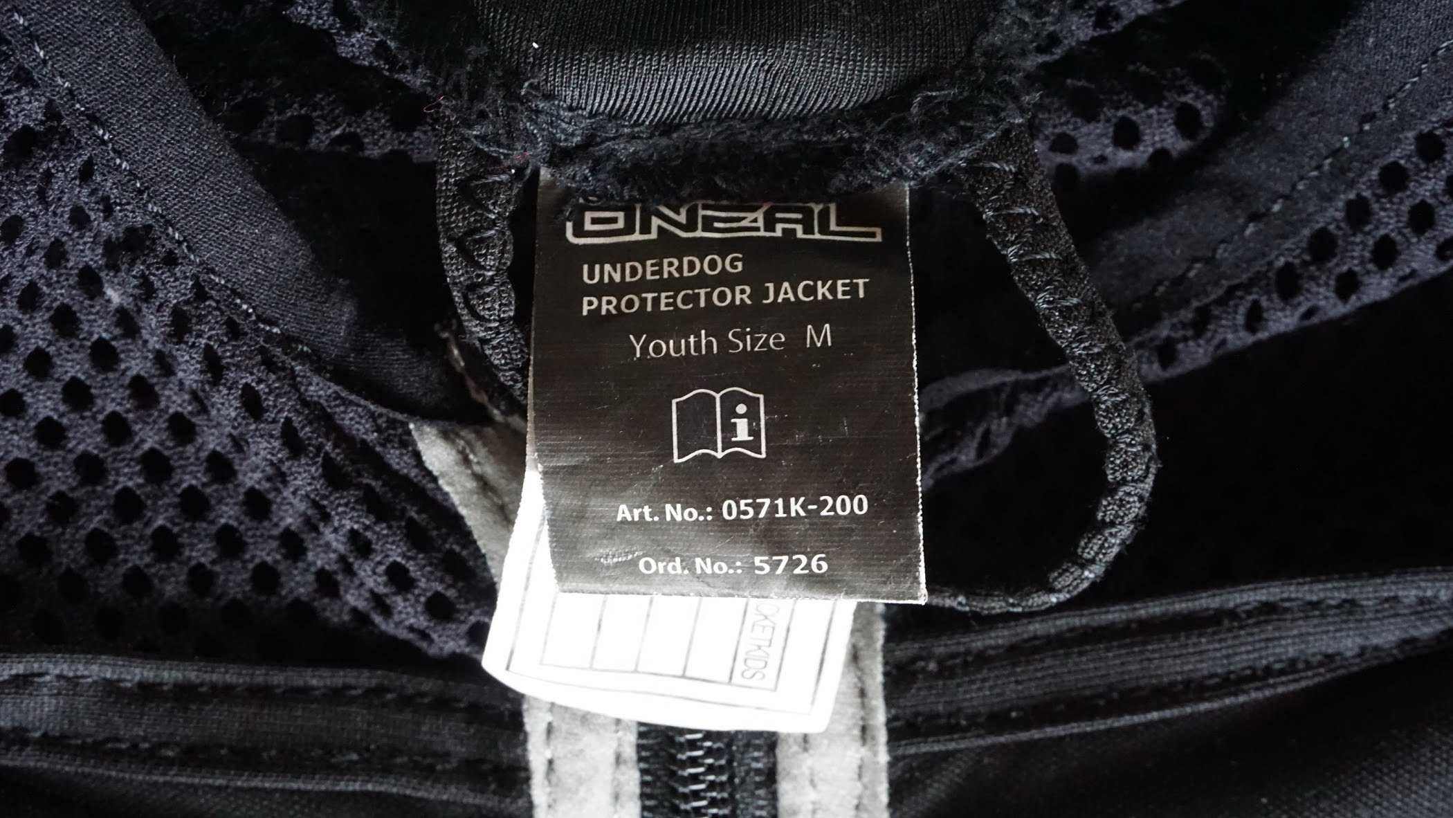 Zbroja dziecięca, buzer, O'NEAL Underdog Protector Jacket Youth r. M