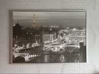 Wielki obraz Ikea Vilshult Paryż Wieża Eiffla 100x140