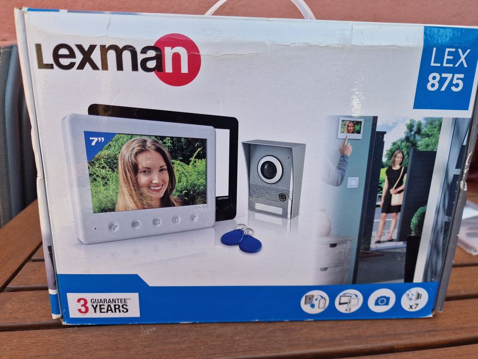Intercomunicador Lexman. Vídeo porteiro