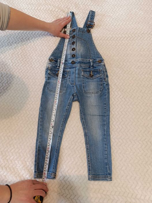 Комбінезон джинсовий Next для дівчинки