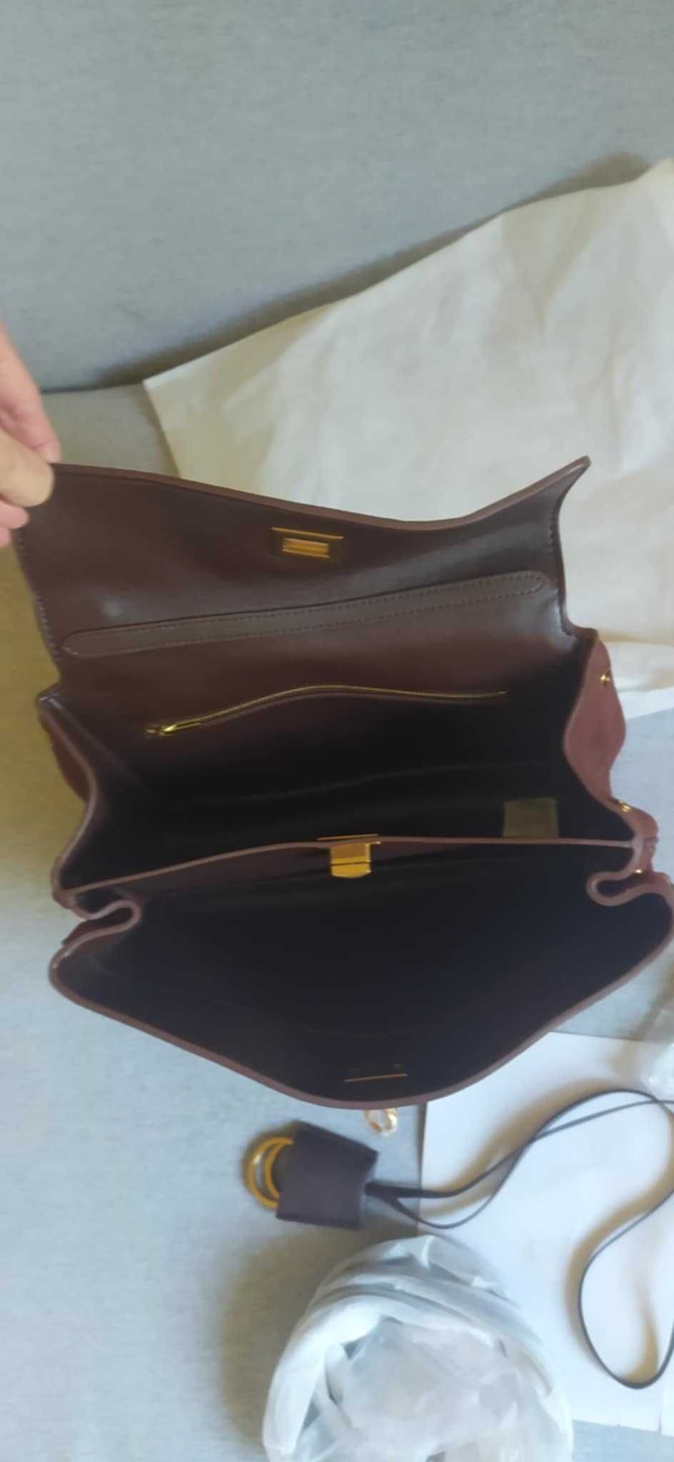 Luksusowa Torebka nowa jak Balenciaga Rodeo suede brown
