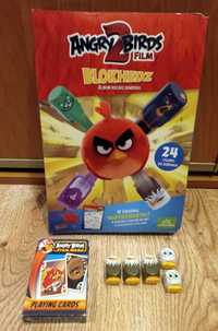 Angry Birds blokhedz, figurki, album, karty Star Wars.