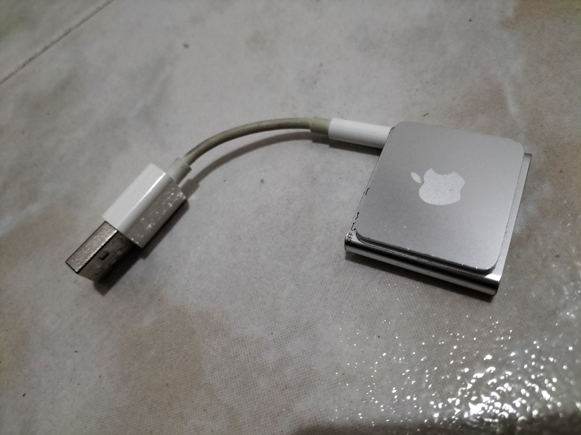 iPod shuffle - a funcionar