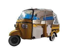 2 Tuk Tuk Piaggio Ape Calessino 422 (7+1 Lugares) + (3+1 Lugares)