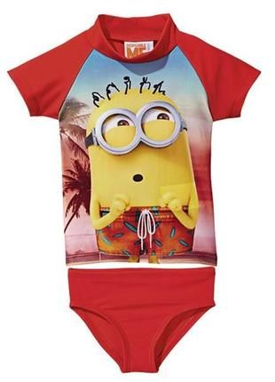 Купальник с УФ - защитой Миньон Despicable ME (Бельгия). Размер 74-80.